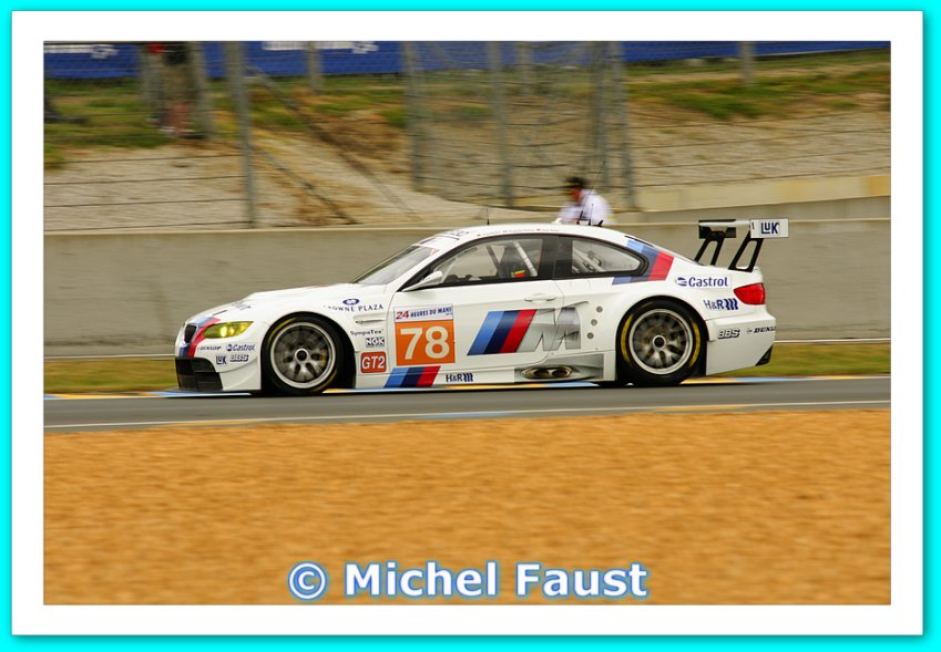 BMW M3 Motorsport #78 Le Mans 2010