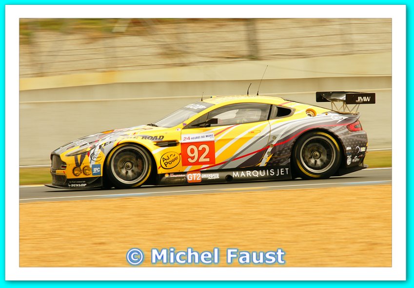Aston Vantage JMW #92 Le Mans 2010