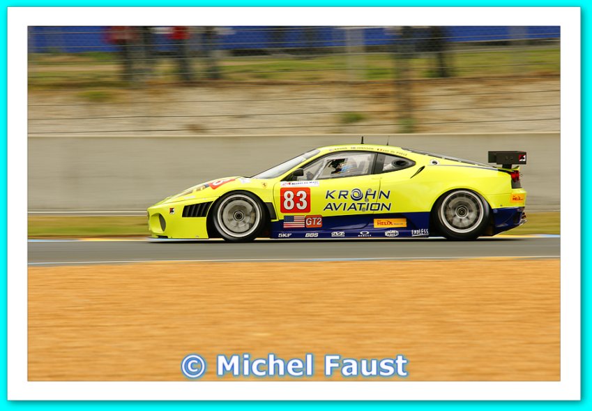 Ferrari 430 GT Risi #83 Le Mans 2010